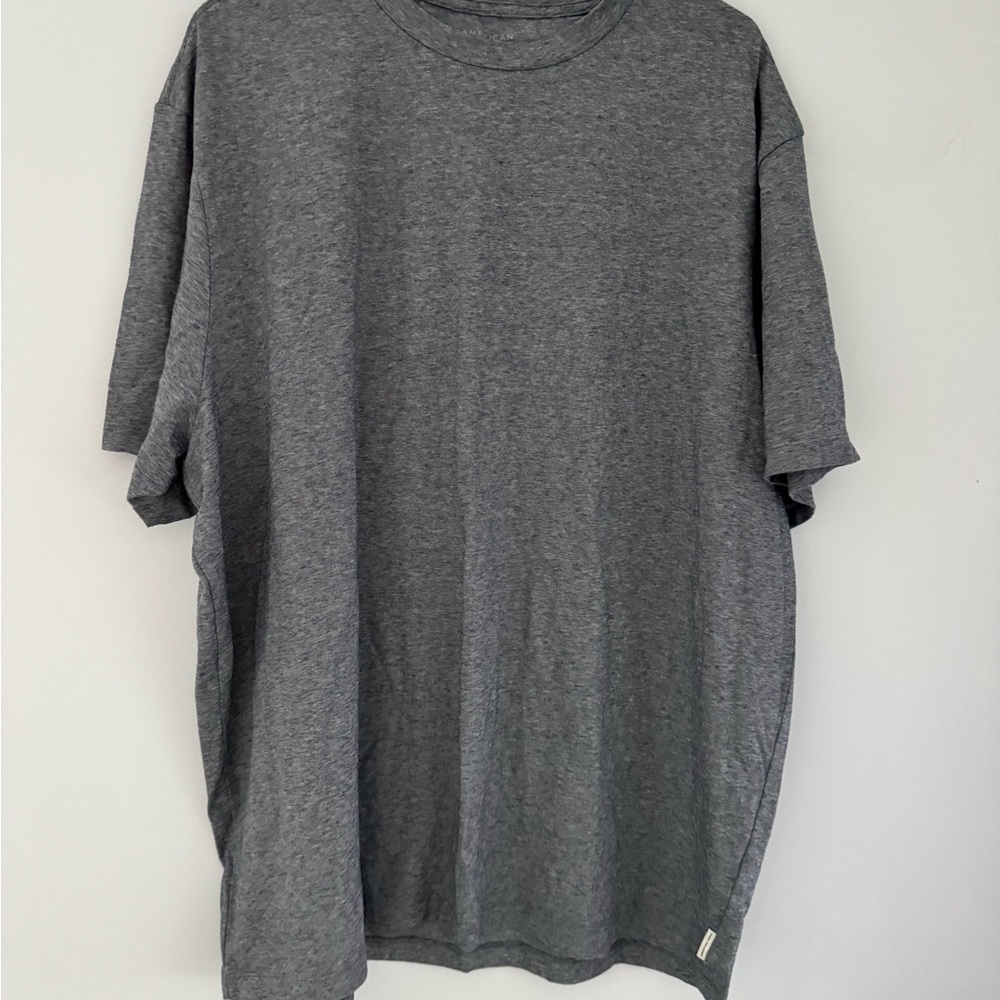 American Eagle Outfitters Heather Gray Short Sleeve Tee